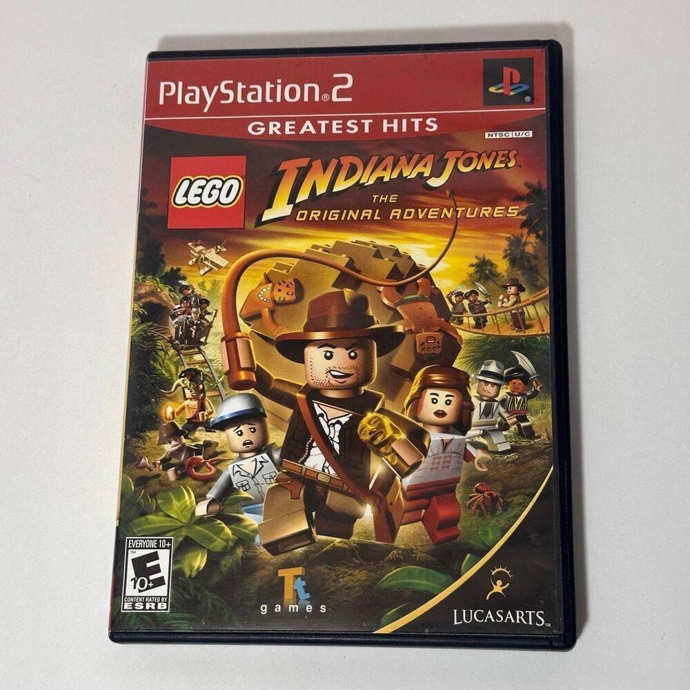 Playstation 2 LEGO Indiana Jones the Original Adventure Complete With Manual 200